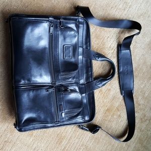 Tumi Leather Computer Bag
